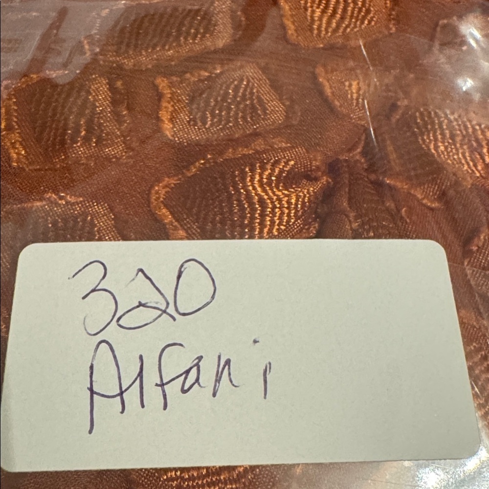 Alfani Rare Earth Top Toasted Ginger Orange Giraffe Animal Print Boho Flowy - Picture 5 of 5